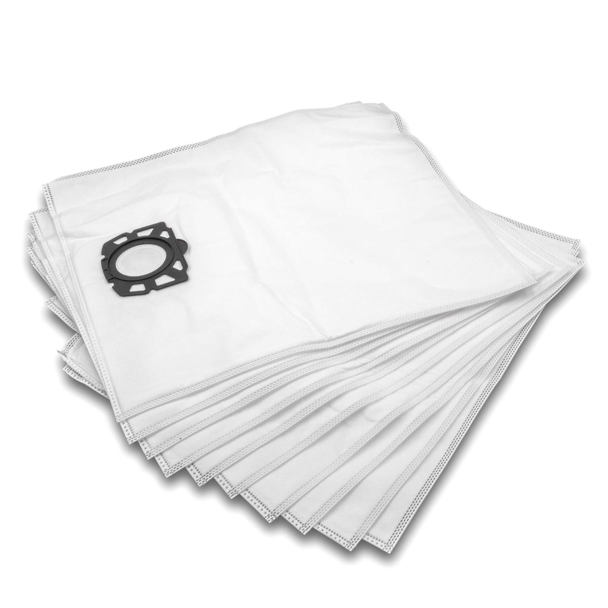 10 stofzuigerzakken, filterzakken, microvlies voor stofzuigers zoals Kärcher 2.863-006.0