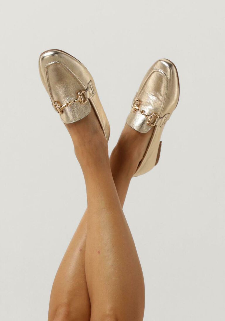 BLASZ gouden blasz loafers chn2559