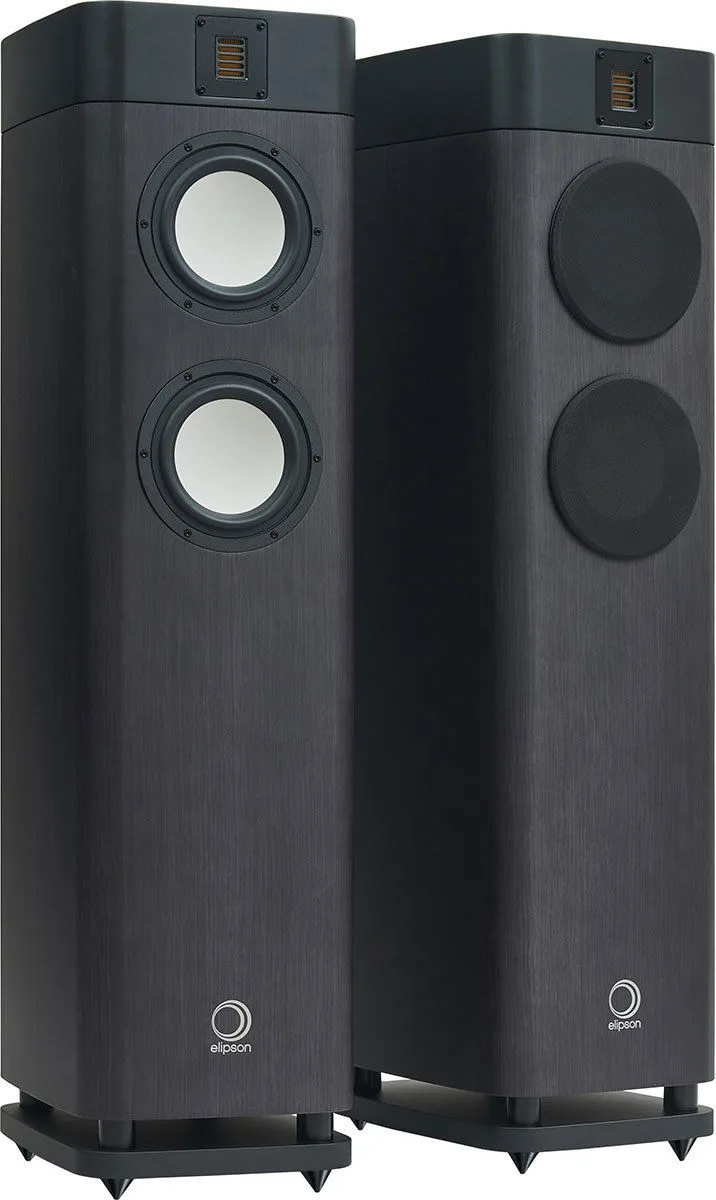 Legacy 3220 Chêne anthracite (la paire) Enceintes colonne