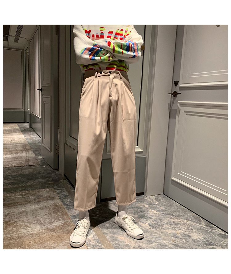 Nightbell - Cropped broek met rechte pijpen