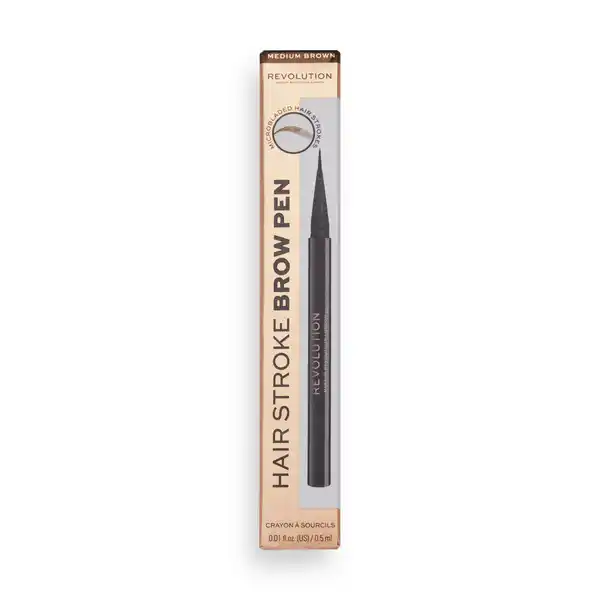 Hair Stroke Brow Pen Medium Brown