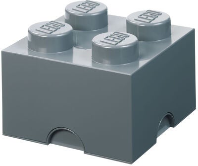 LEGO Oppbevaring 4, Dark Grey