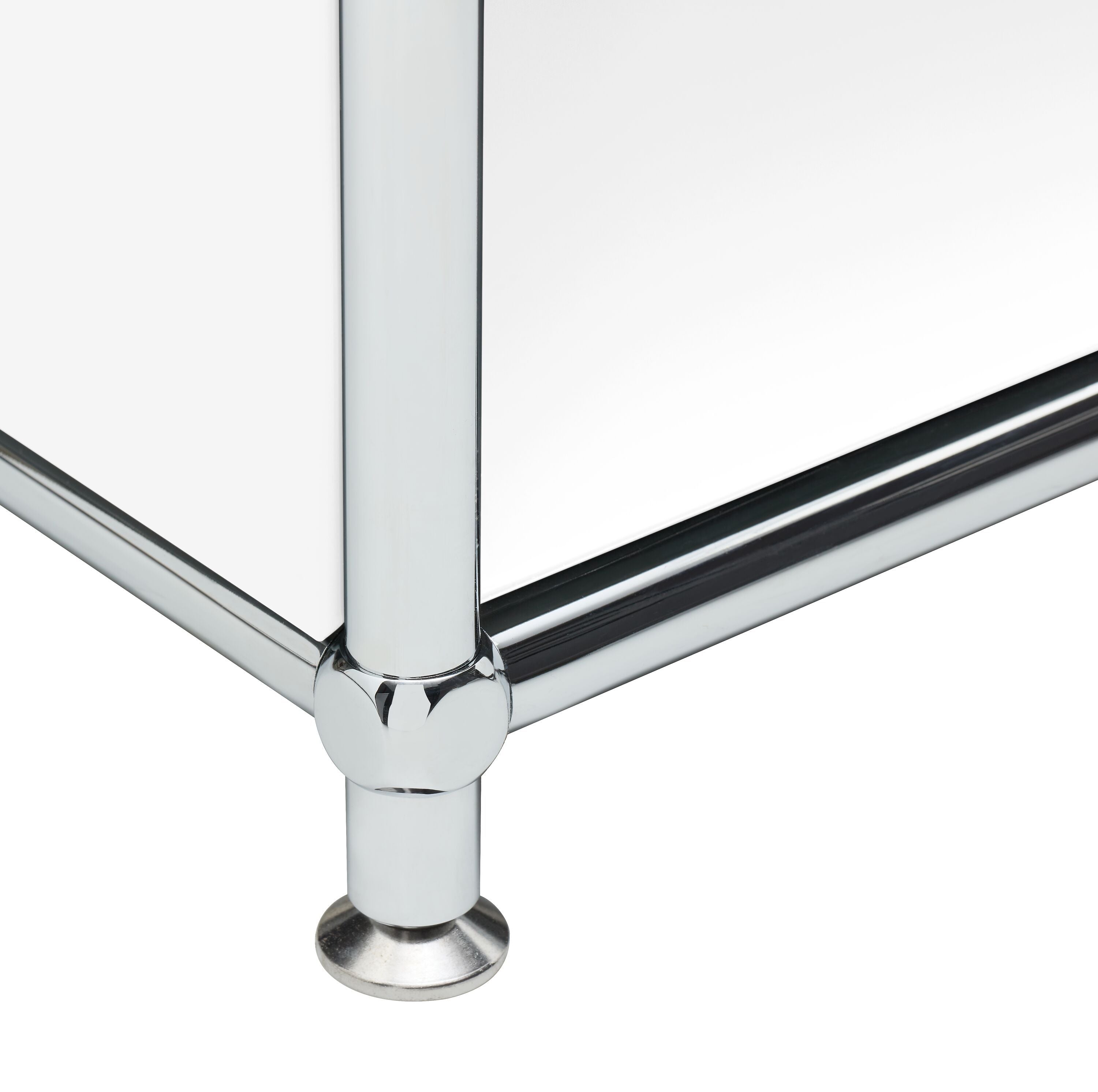 FLEXCUBE Schreibtisch - Weiss / B: 152.0 cm x T: 40.0 cm x H: 100.0 cm