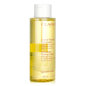Clarins Hydrating Toning Lotion with Aloe Vera & Saffron Flower Extracts - Normal to Dry Skin