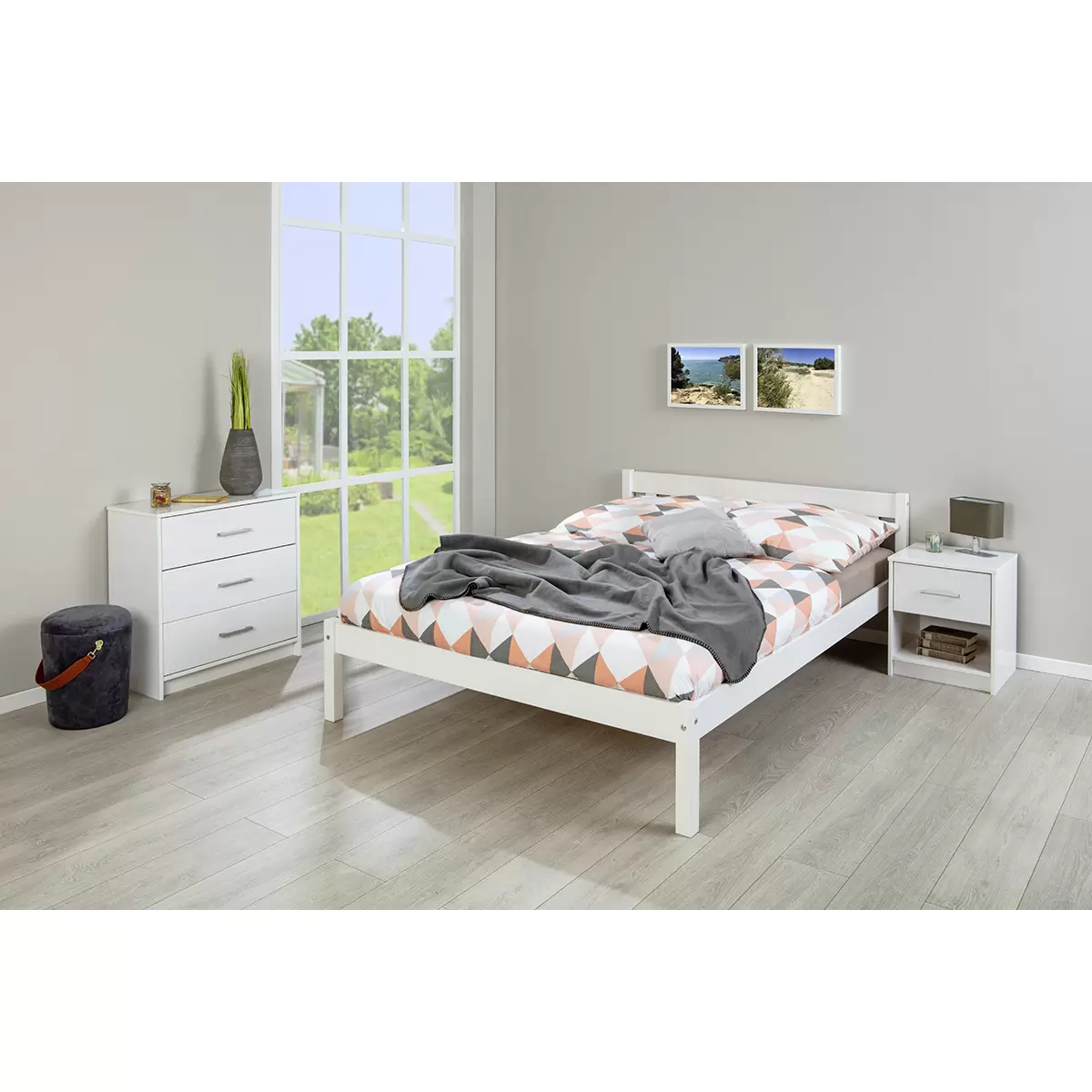 Bett Vilmar       Best Price 140x200 weiss