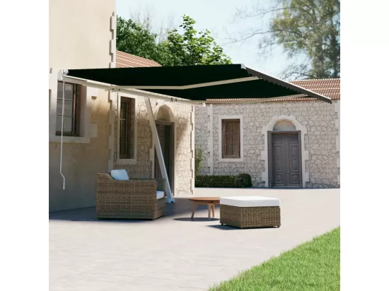 Auvent automatique sur pied 600x300 cm Anthracite