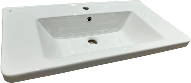 Home affaire Waschtisch »Landsby, Breite 133 cm, inkl. Mineralguss-Waschbecken, 4 Schubkästen« 2 Stk. tlg. inkl. Waschbecken