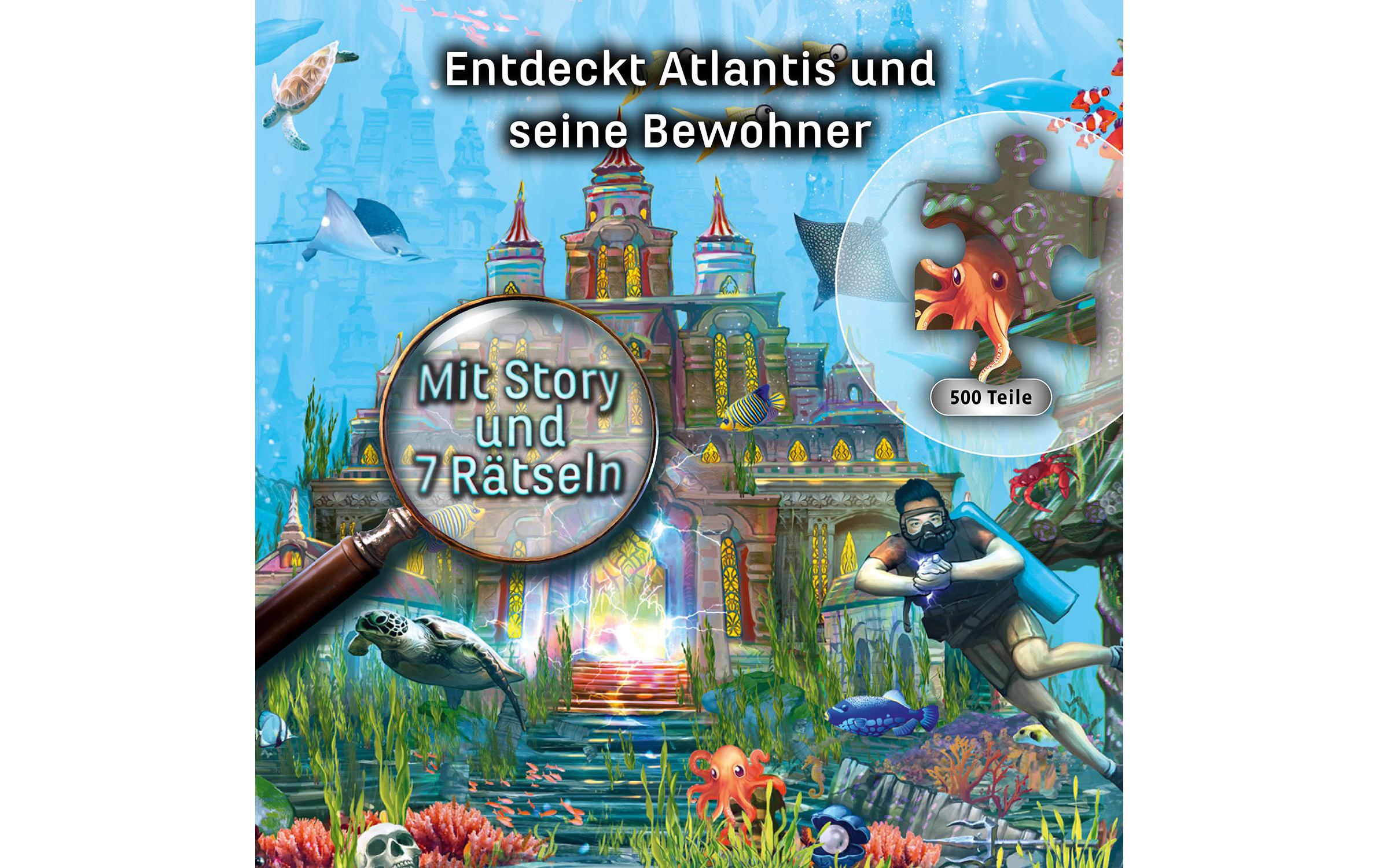 EXIT – Das Puzzle: Der Schlüssel von Atlantis -DE-Puzzle mit Story und Rätseln