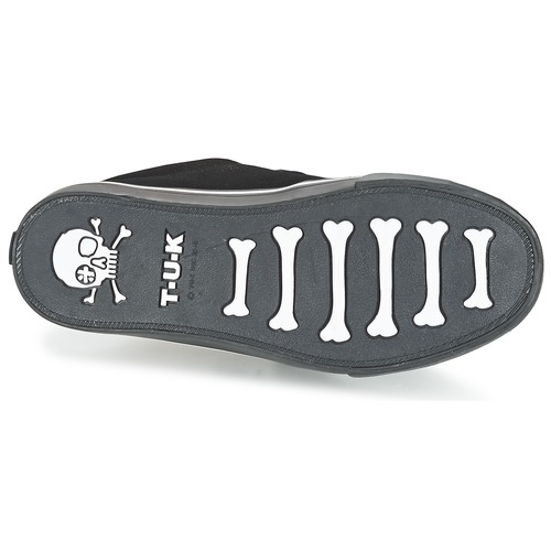 TUK - CREEPERS SNEAKERS - Noir / blanc