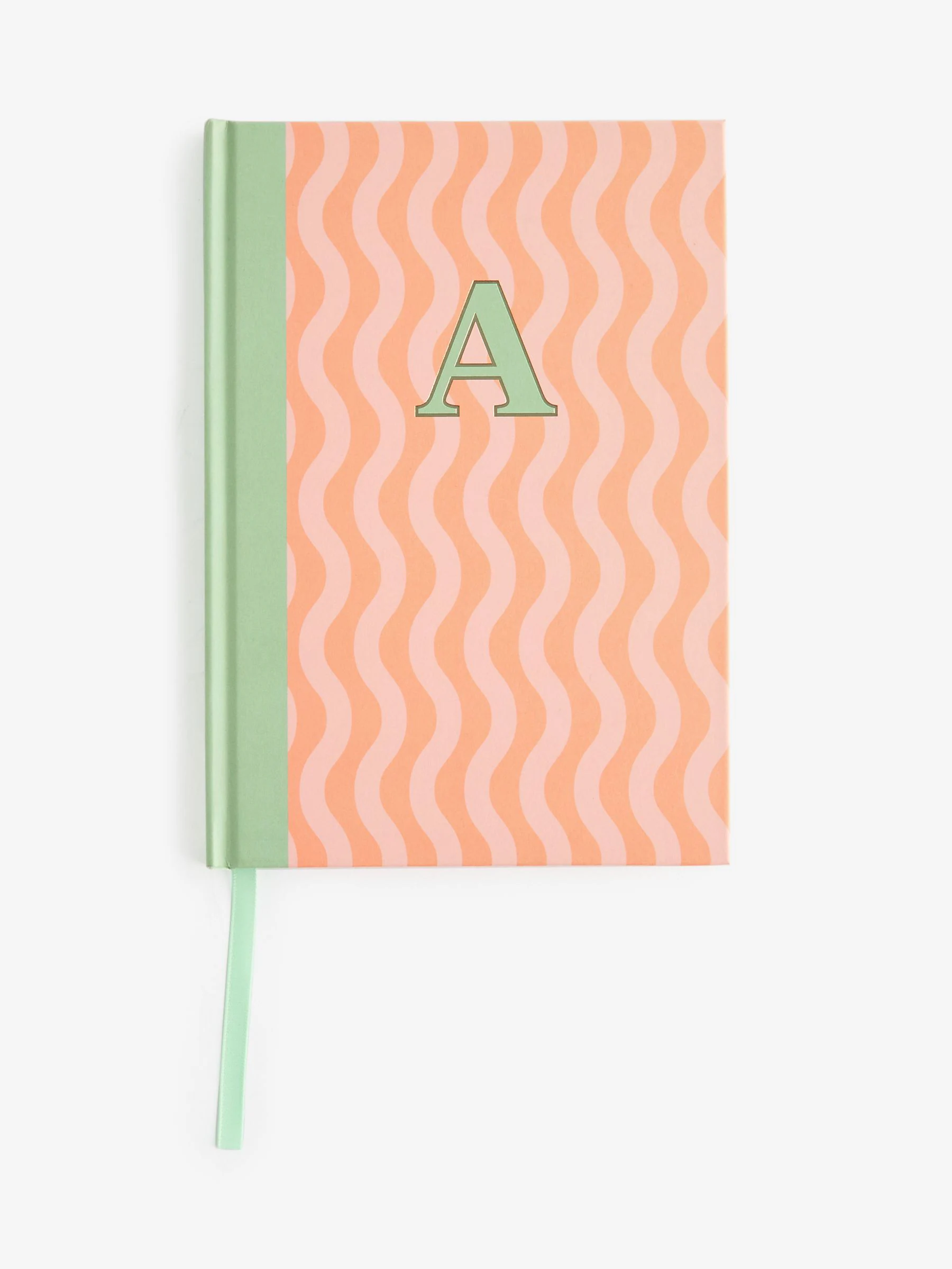 Alphabet A5 Lined Hardback Notebook
