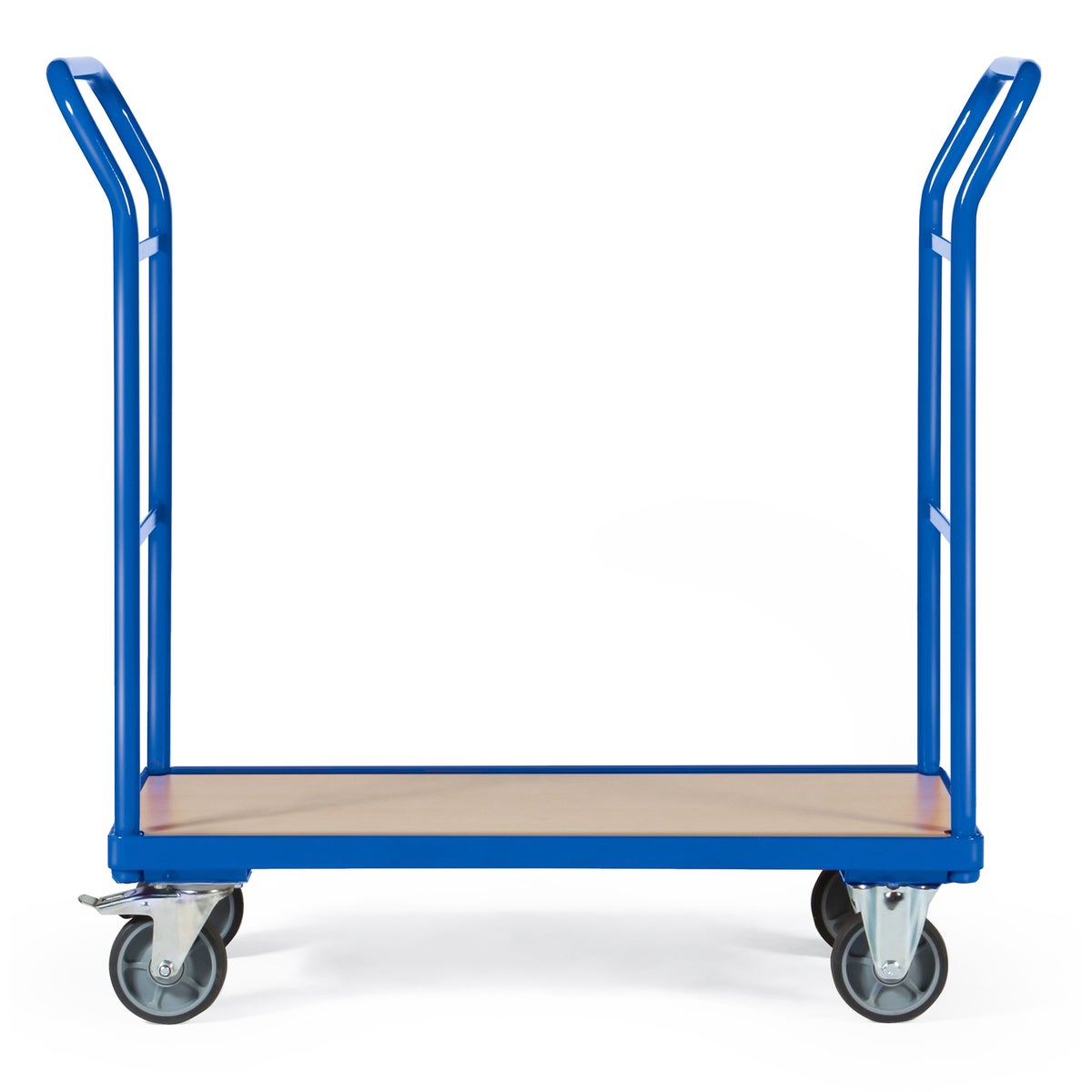 Protaurus platformwagen met 2 duwbeugels en rand van 1000x600mm