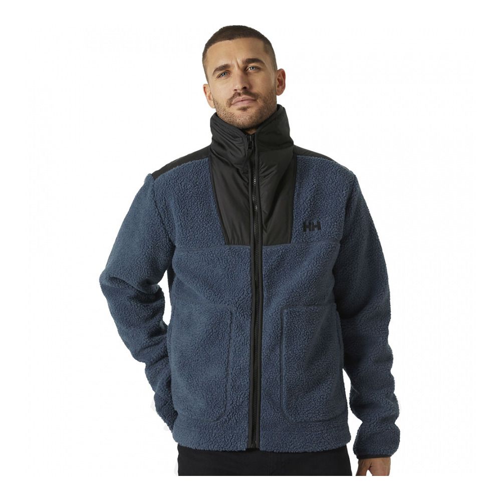 Helly Hansen EXPLORER PILE - Veste Homme alpine frost