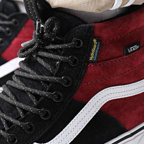 Baskets Sk8 Hi MTE 7NK4581 2-Tone Utility Black Red