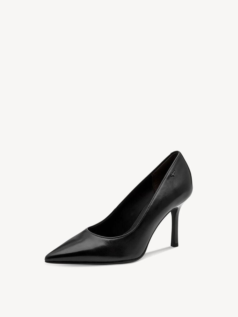 Leren Pumps - zwart