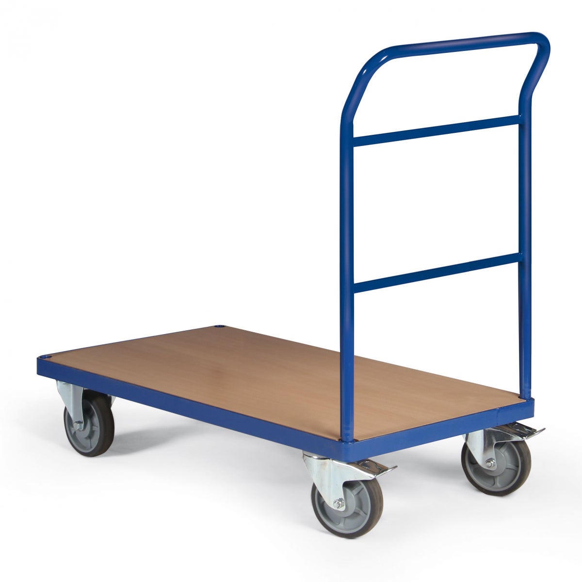 Protaurus platformwagen F500 met duwbeugel, zonder zijrand, 1000x600mm
