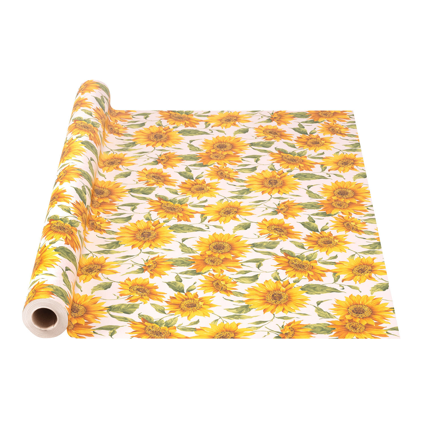 Acryl-Tischdecke mit grossen Sonnenblumen