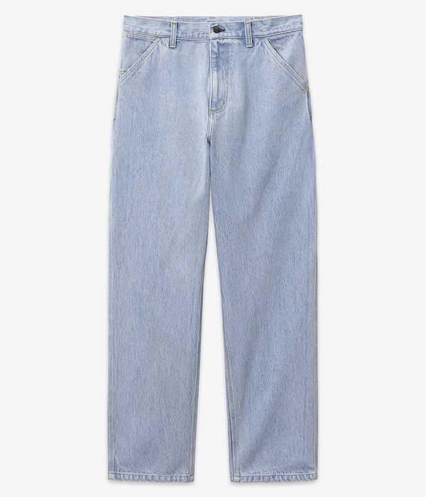 Carhartt WIP Single Knee Pant Smith Jeans (blue heavy stone bleached)