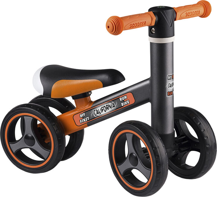 CALIFORNIA CALIF. MY FIRST BIKE ORANG Sort & orange