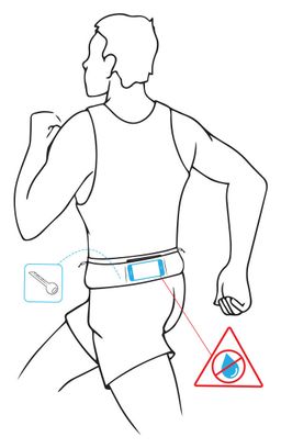 Ceinture Hydratation Running Kiprun Noir