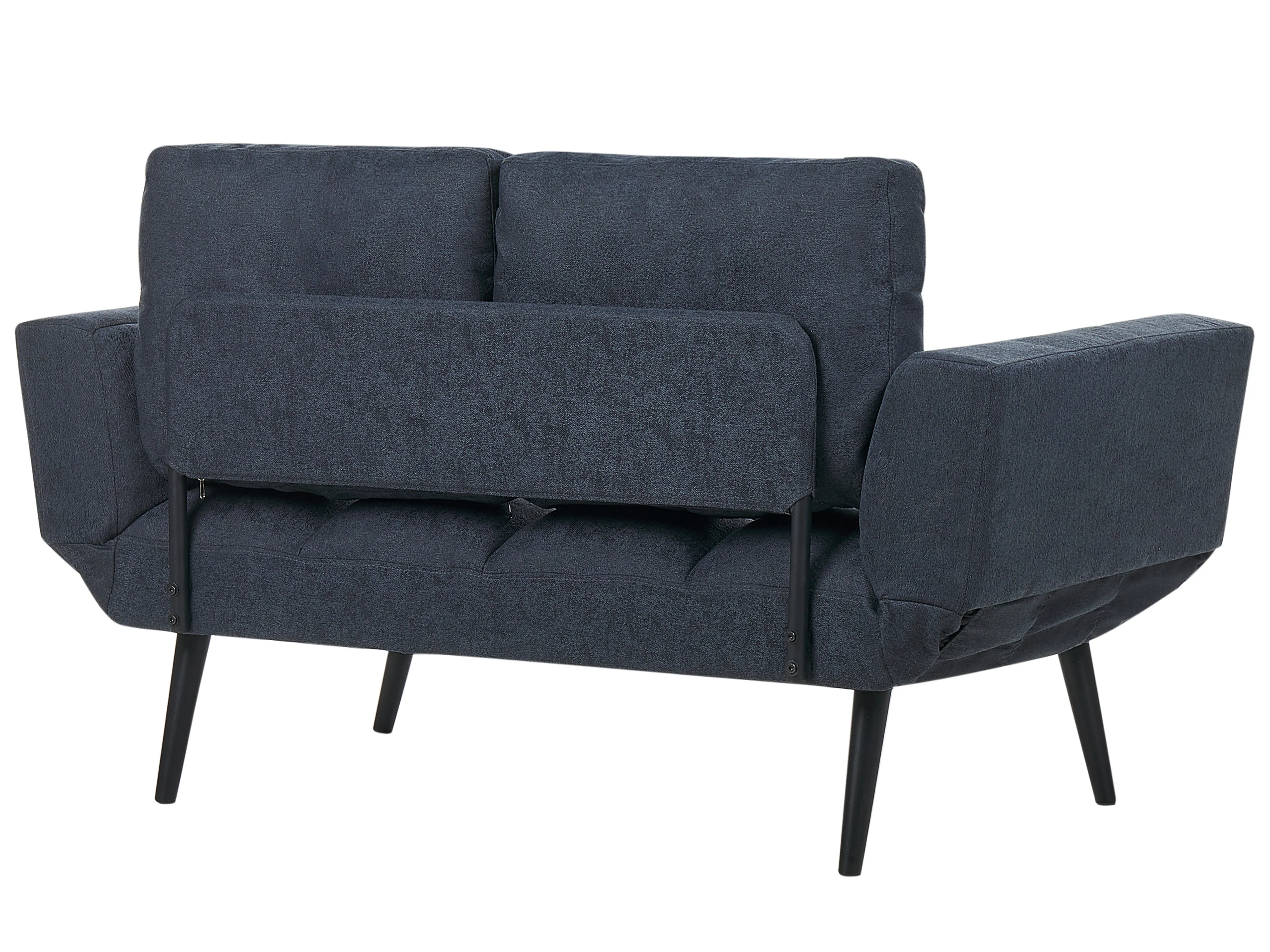 Slaapbank 2-zits BREKKE Stof Donkerblauw