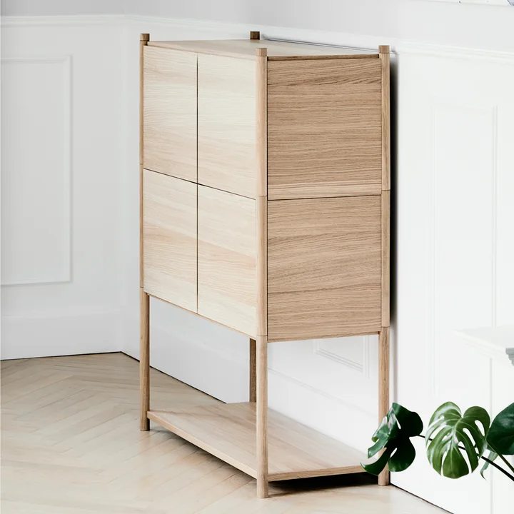 Gejst - Sceene Standregal H, Eiche hell