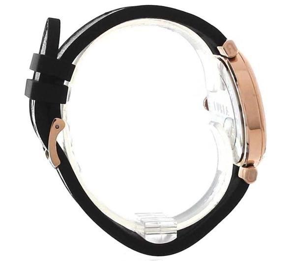 Furla Ladies Furla Block Black Rose Watch WW00011002L3