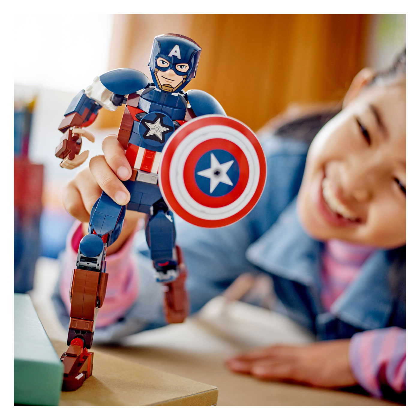 LEGO Super Heroes 76258 Captain America Bouwfiguur