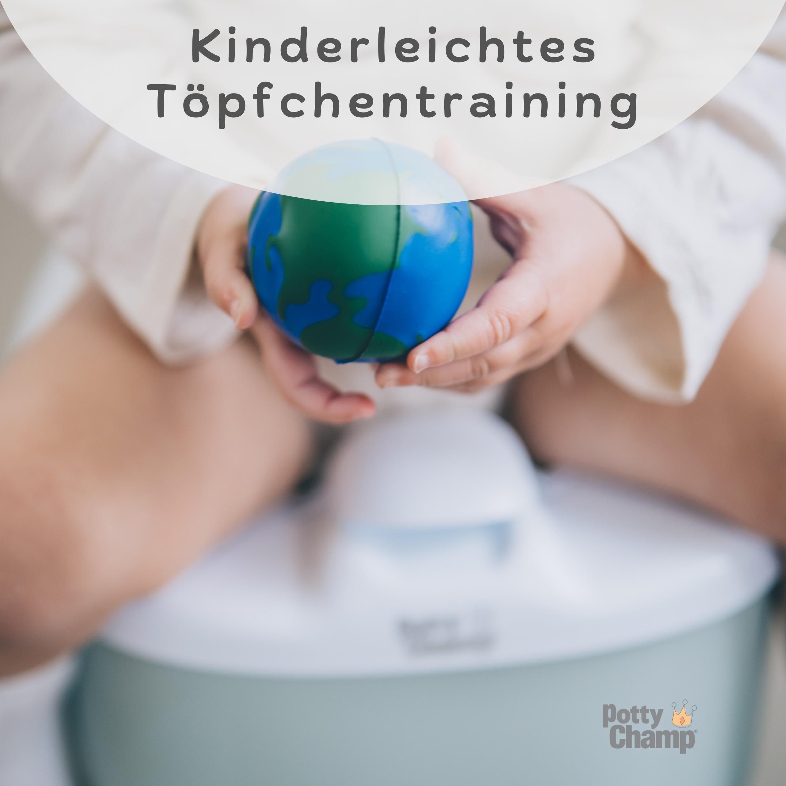PottyChamp - 3in1 - Kinder Töpfchen, WC-Sitz & Schemel