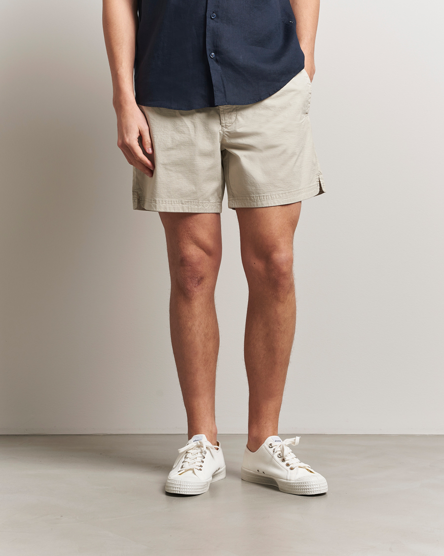 BOSS ORANGE Sandrew Drawstring Shorts Light Beige