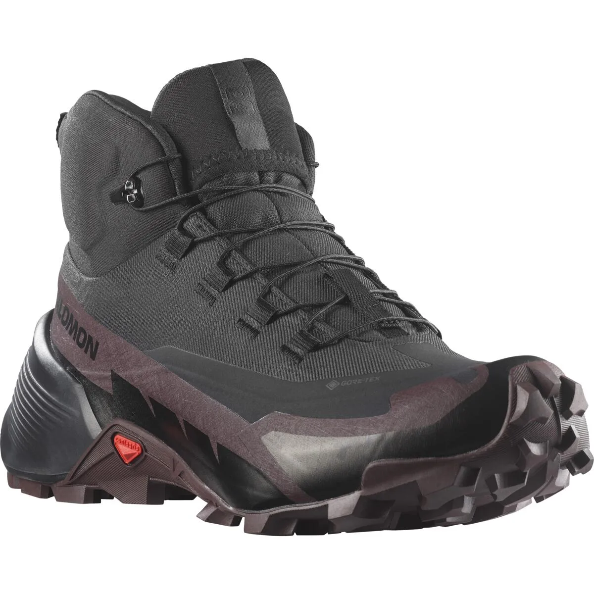 Salomon Women's Cross Hike Mid GORE-TEX 2 Black/Chocolate Plum/Black