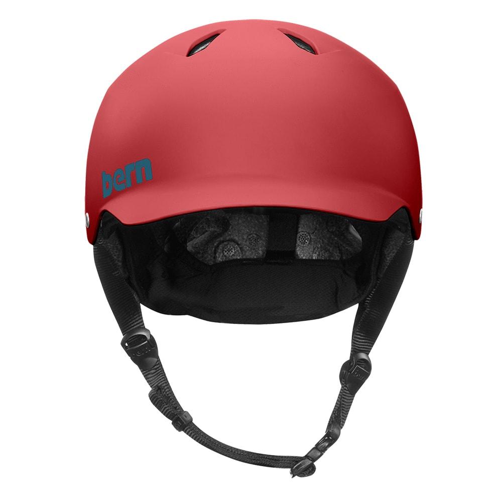 Casque Bern Watts EPS Matte Red - Rouge Mat
