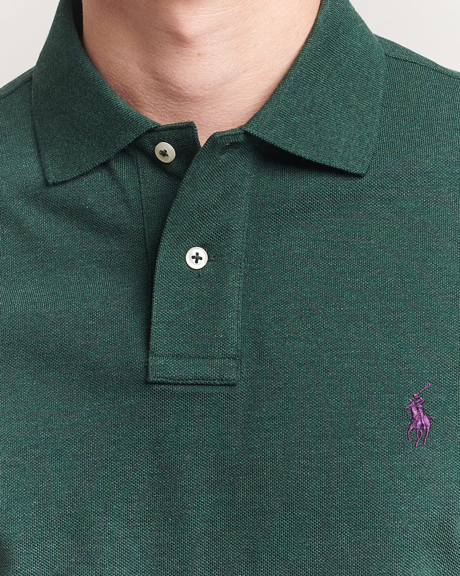 Polo Ralph Lauren Custom Slim Fit Polo Scotch Pine Heather