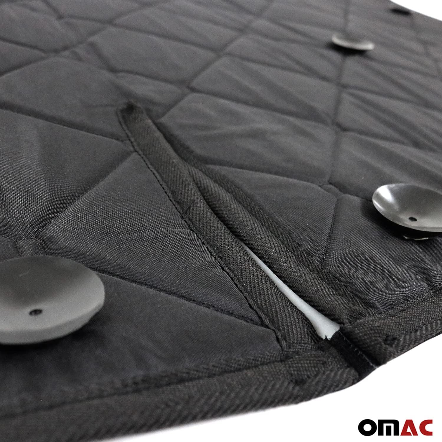 OMAC Magnetisch Vorhänge Thermo Sonnenschutz kompatibel mit Ford Tourneo Transit Custom 2013-24