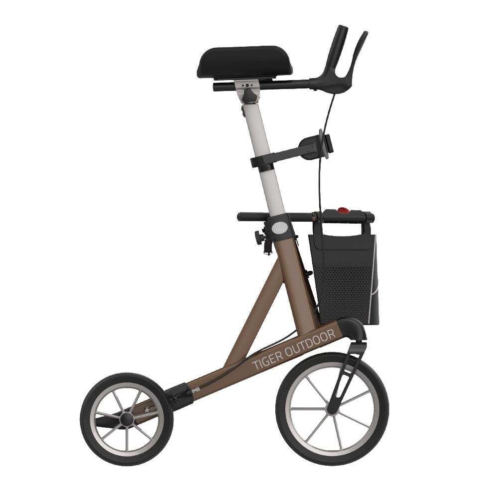 Mobilex Arthritis Rollator Tiger Outdoor mit drehbaren Armstützen