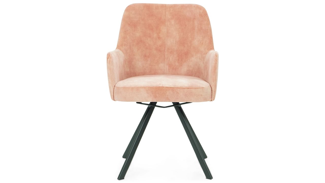Eetkamer fauteuil Louix B55 x D58 x H85 cm