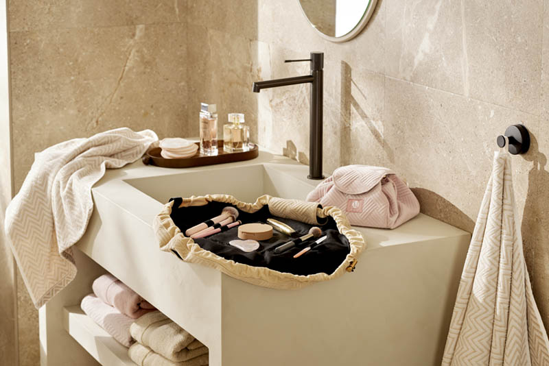Marna kosmetikkveske beige