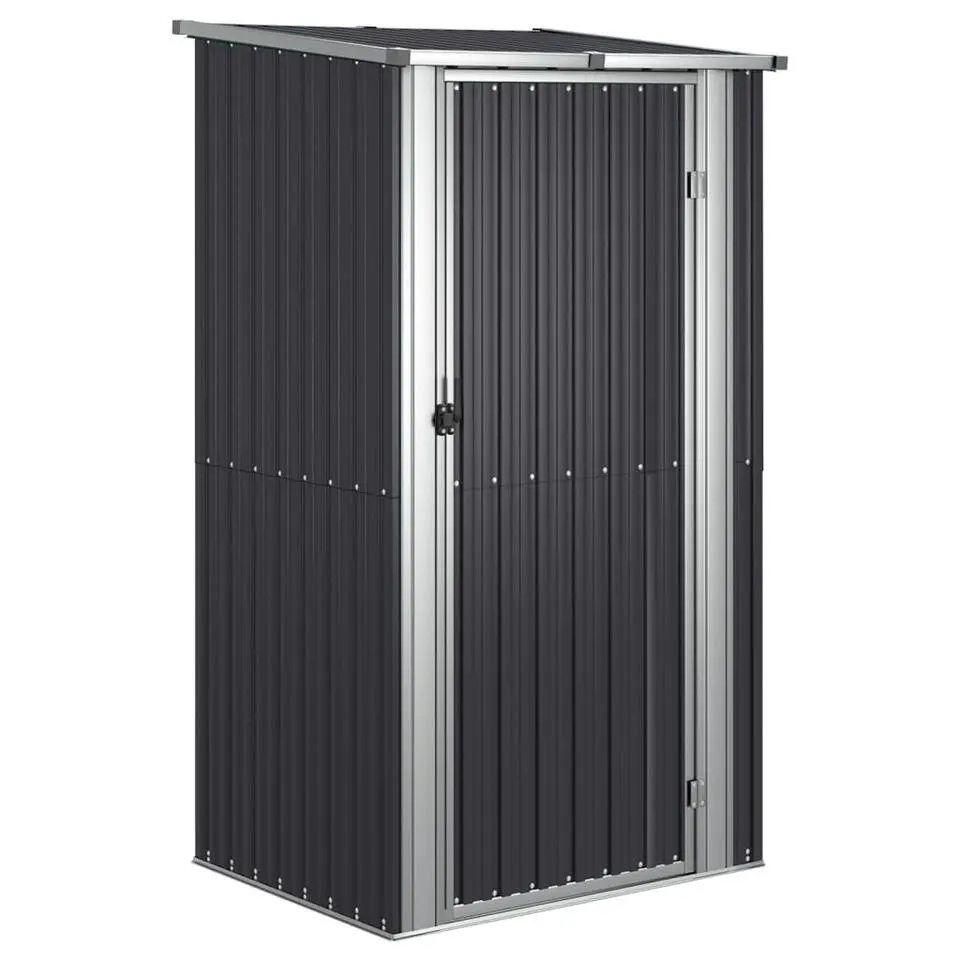 vidaXL - Tuinschuur - Antraciet - Staal