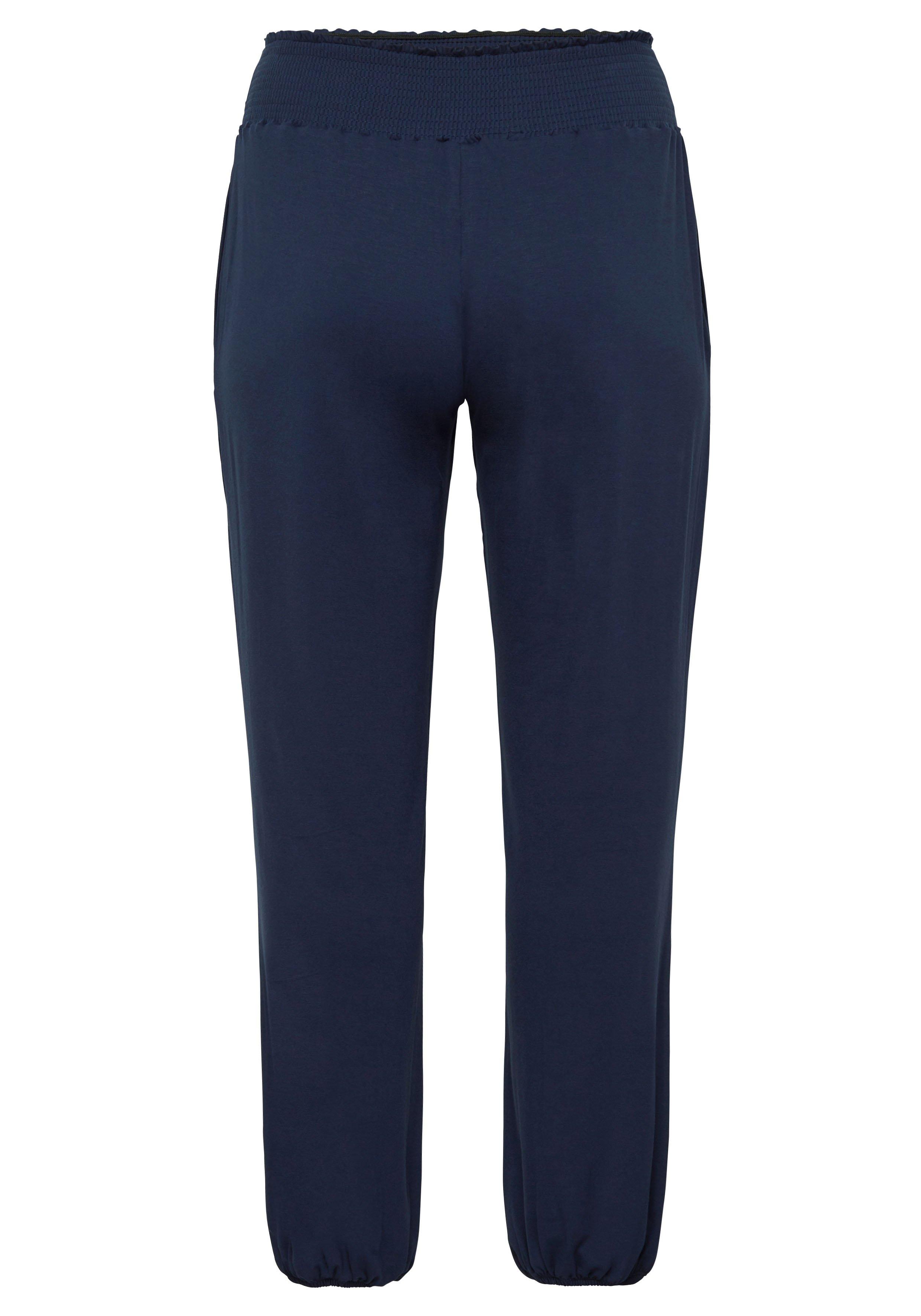 Jerseyhose mit breitem Smokbund