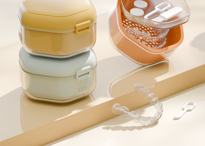 Honeyfluff - Kunststof bewaardoos voor tandheelkundige houders