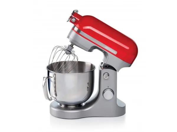 Ariete 1589/00, Bordmixer, Rød, Slå, Ælte, Mikse, 5,5 L, Dreje, Aluminium