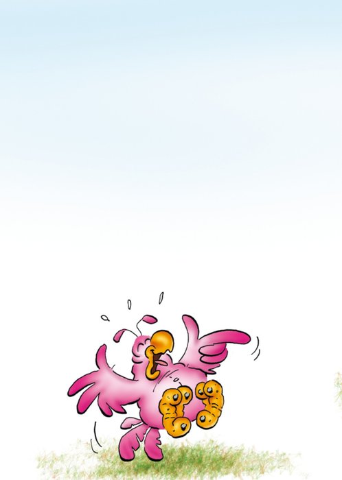 Doodles | Pensioen kaart | AOW | vogel