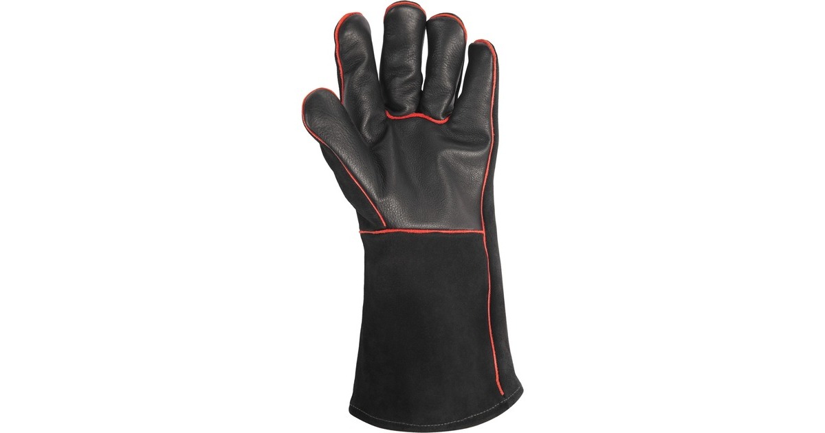 WeberLeren barbecuehandschoenen  (Zwart)