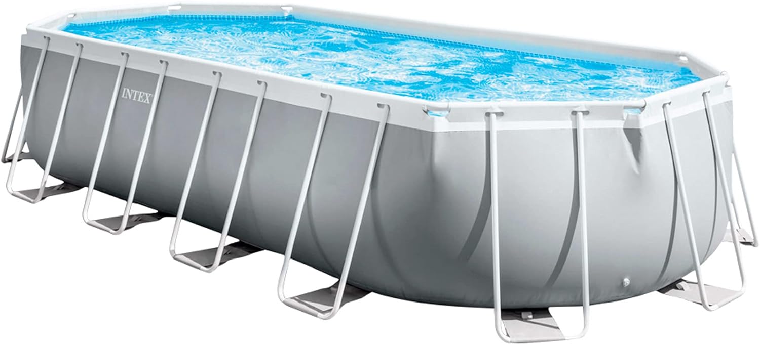 Intex 20Ft X 10Ft X 48In Prism Frame Oval Pool Set