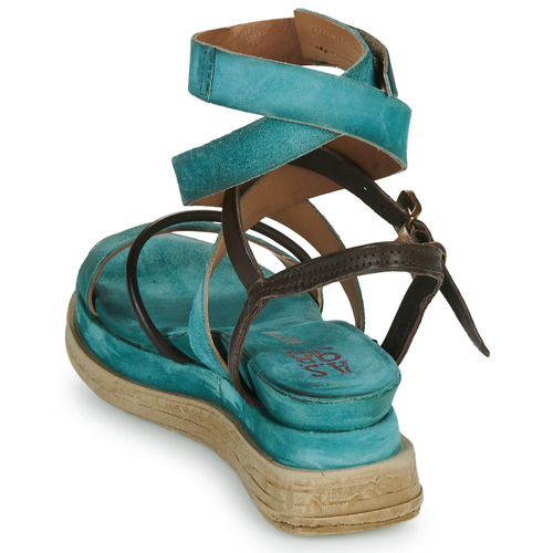 Airstep / A.S.98 - LAGOS 2.0 - Turquoise / Marron