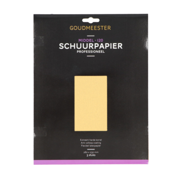 Goudmeester schuurpapier P120