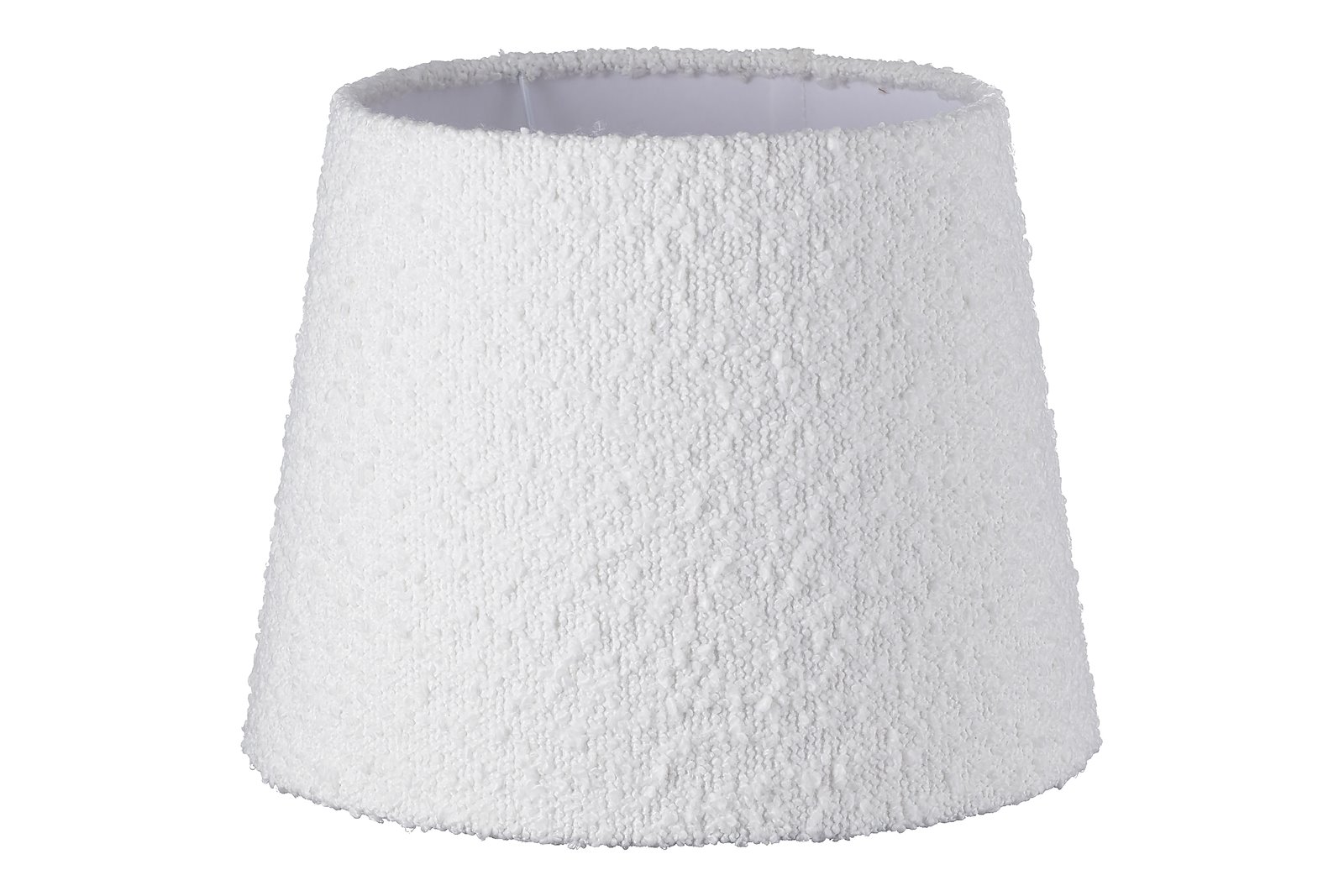 Christine boucleskjerm Offwhite 18x13x14cm E27/E14