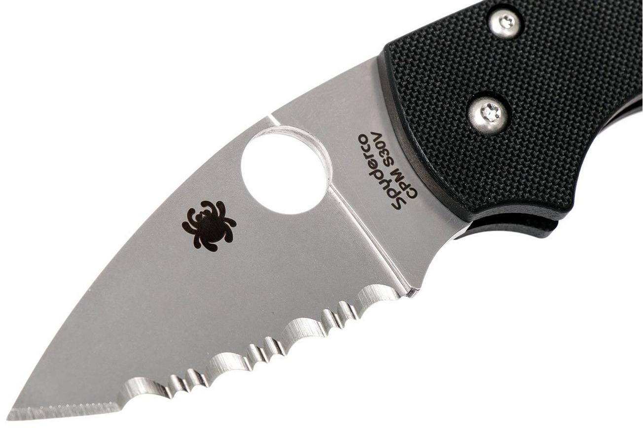 Spyderco Lil' Native Compression Lock C230GS serrated zakmes