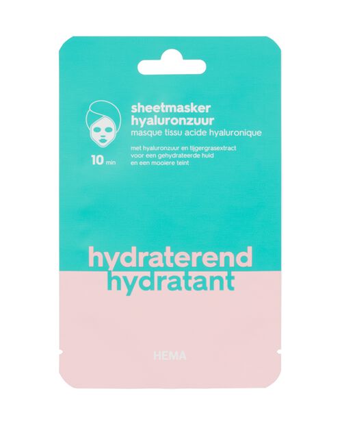 masque en tissu hydratant