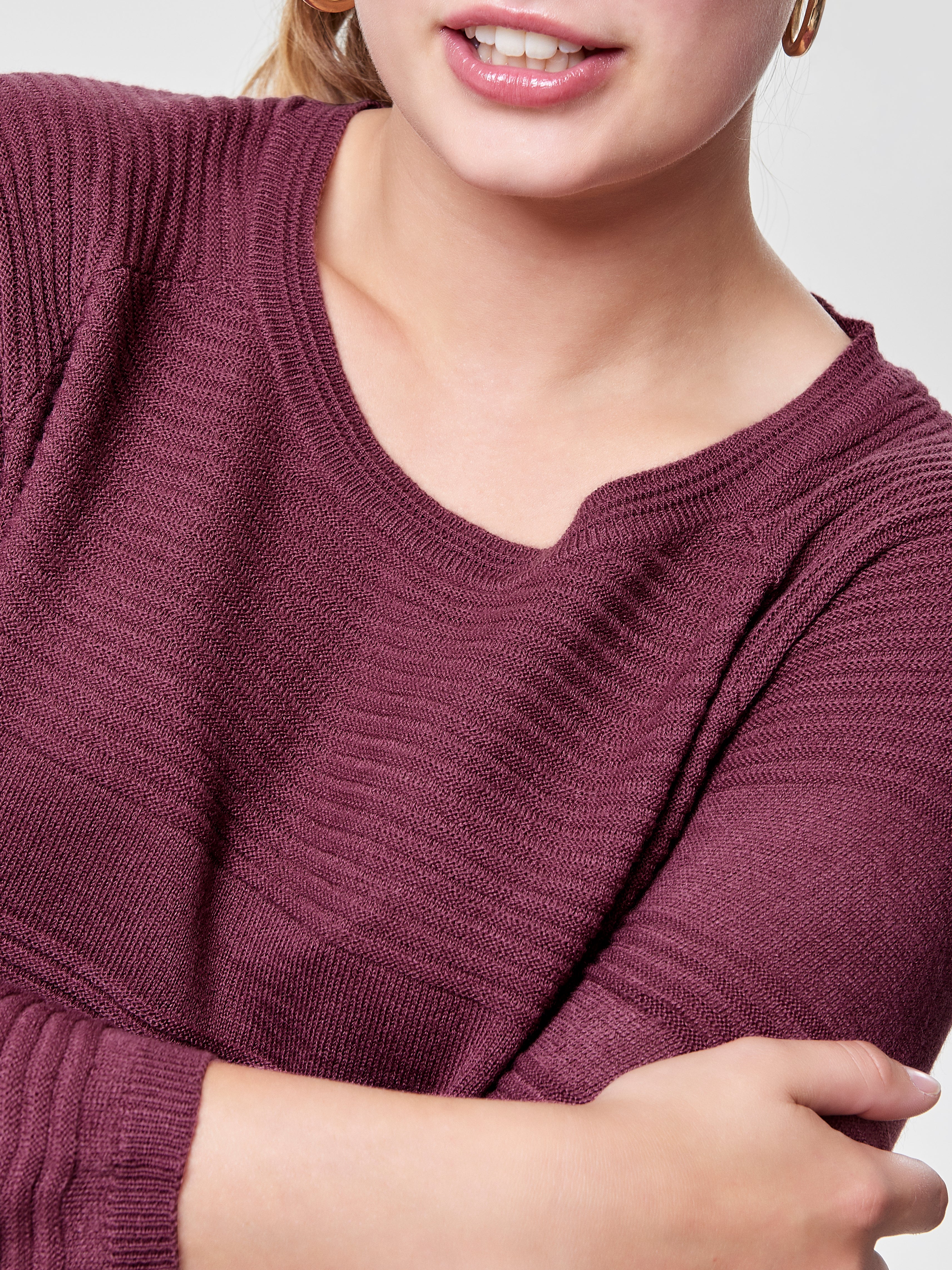 ONLCAVIAR Strickpullover Wild Ginger