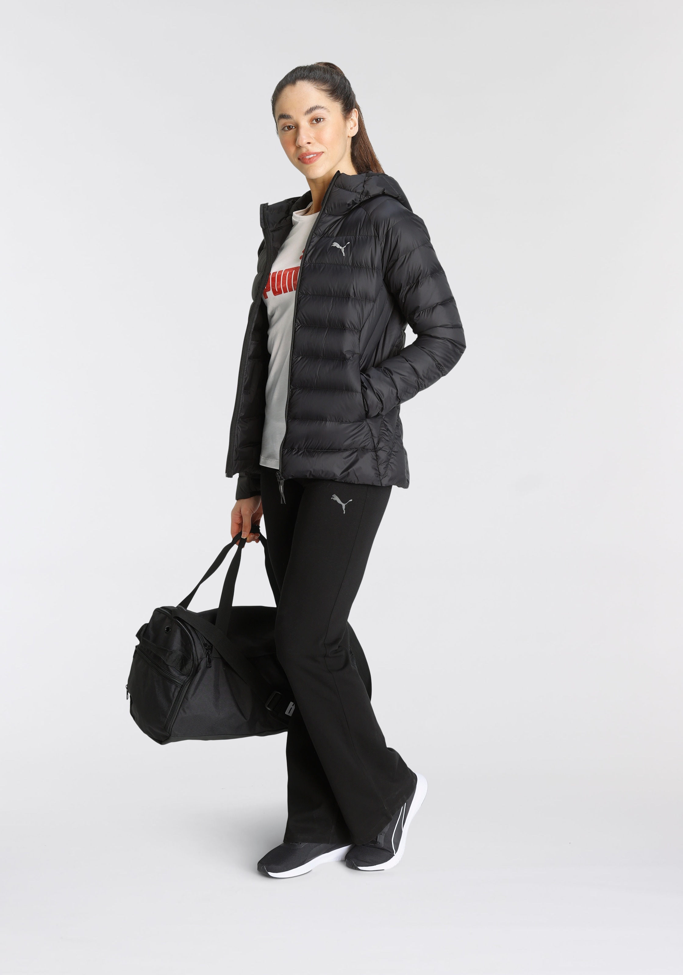 PUMA Daunenjacke »PACKLITE HOODED DOWN JACKET« mit Kapuze Winterjacke Damen
